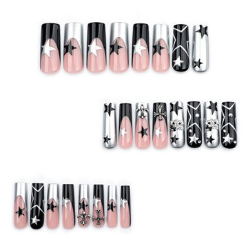 24 Pcs Y2K Sweet - Spicy Kitten Nails